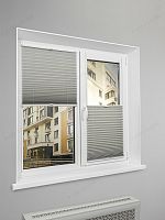 Жалюзи плиссе PK 250-07 Серые