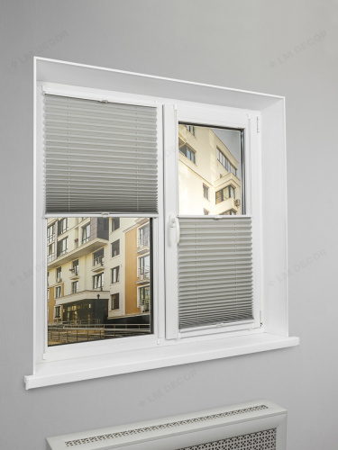 Жалюзи плиссе PK 250-07 Серые