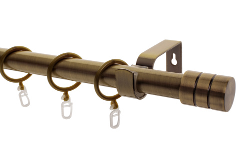 Карниз металлический Лайт Цилиндр 25мм