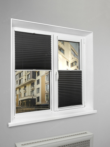 Жалюзи плиссе PK 250-11 Графитовые