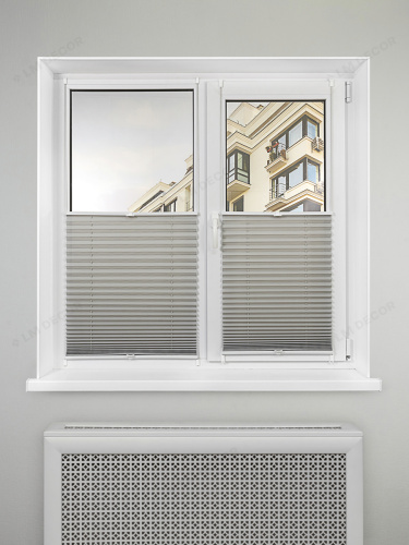 Жалюзи плиссе PK 250-07 Серые фото 6