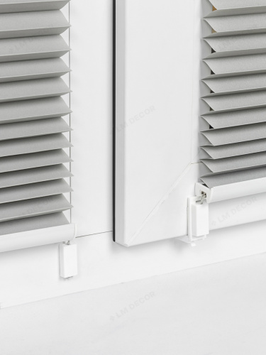 Жалюзи плиссе PK 250-07 Серые фото 9