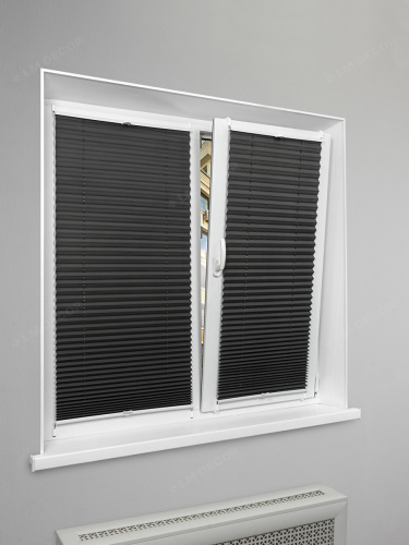 Жалюзи плиссе PK 250-11 Графитовые фото 4