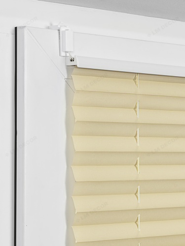 Жалюзи плиссе PK 250-05 Бежевые фото 8