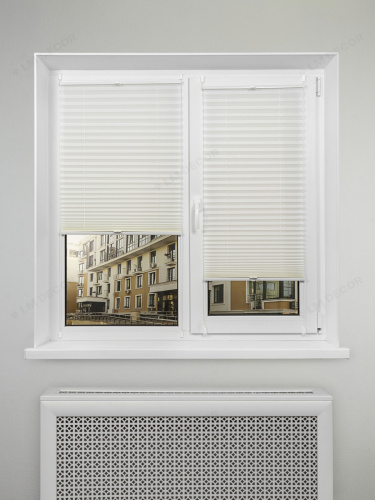 Жалюзи плиссе PK 250-09 Белые фото 7