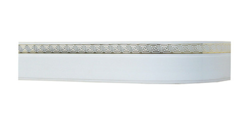 Лента «Меандр» Белое золото 5см фото 2